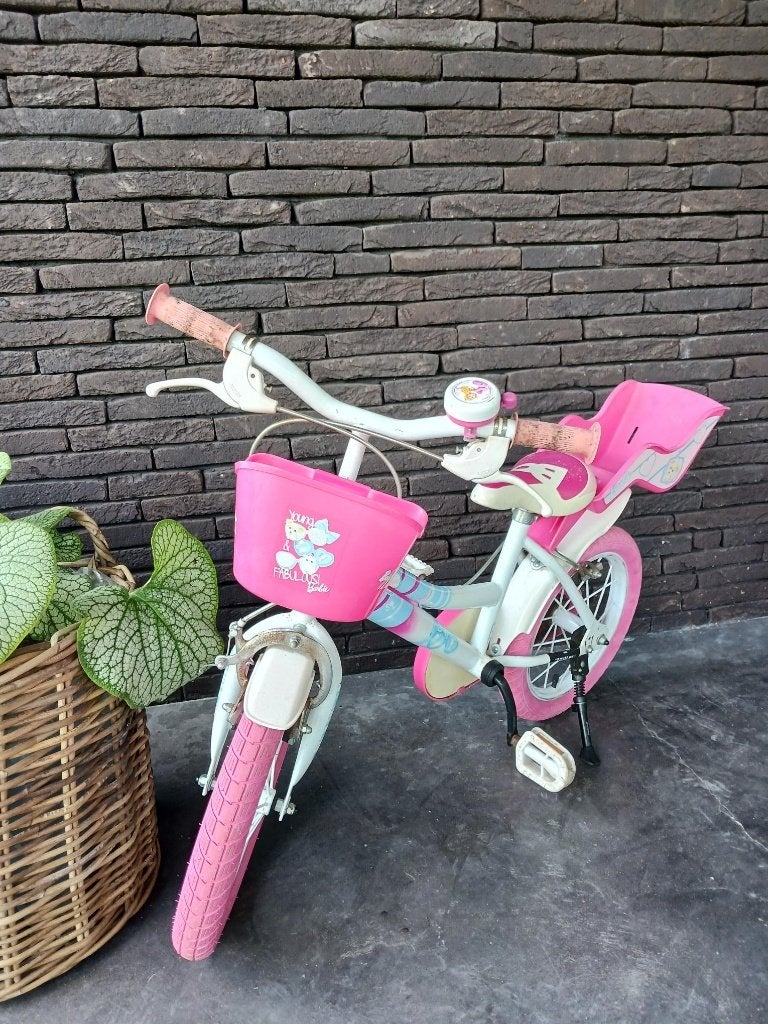 Meisjesfiets 14 inch, Fietsen en Brommers, Fietsen | Meisjes, Ophalen, Gebruikt, 14 inch of minder