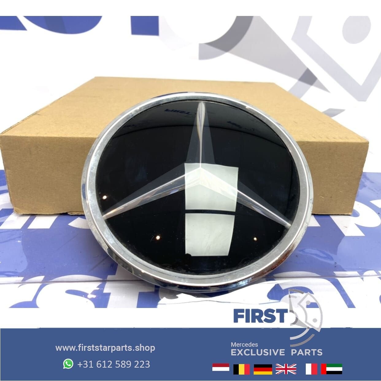 LOGO GLAS DISTRONIC STER Mercedes A45 CLA45 C63 E63 GLA45 CL, Auto-onderdelen, Gebruikt, -, Ophalen of Verzenden, -