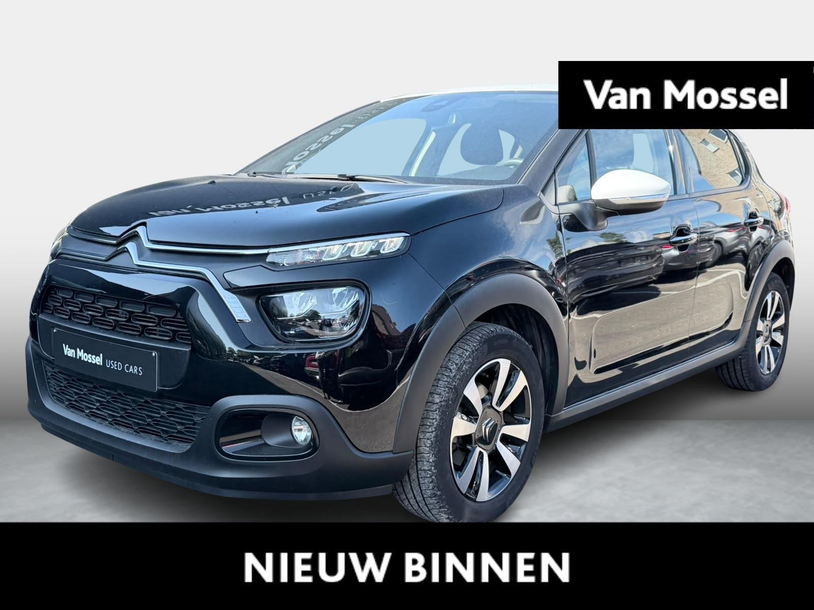 Citroën C3 1.2 PureTech 83 S&S MAN Live, Voorwielaandrijving, Gebruikt, Automatische klimaatregeling, Zwart