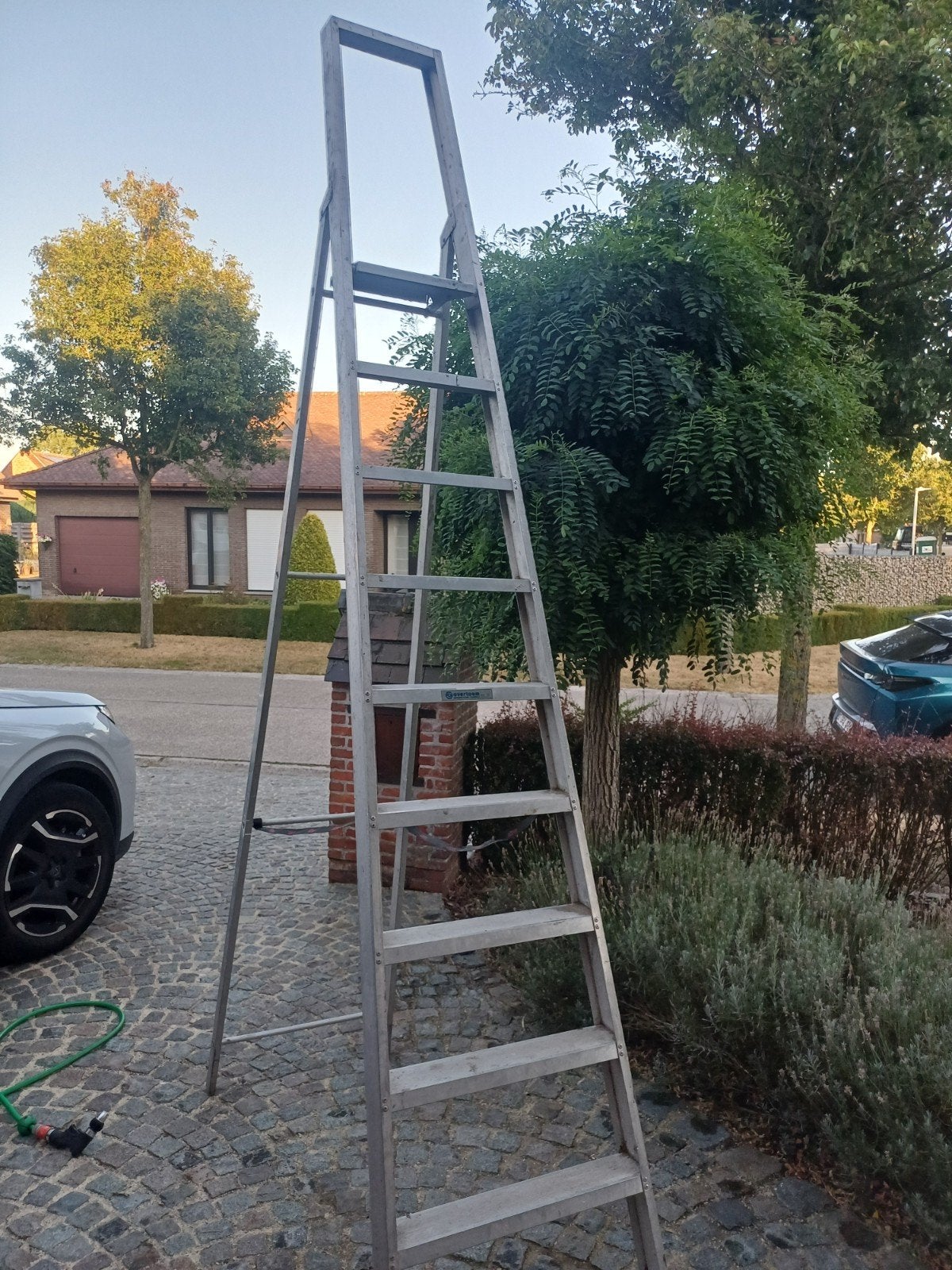 ladder altrex type BTAB 10, Ophalen, Gebruikt, Ladder, Opvouwbaar of Inschuifbaar