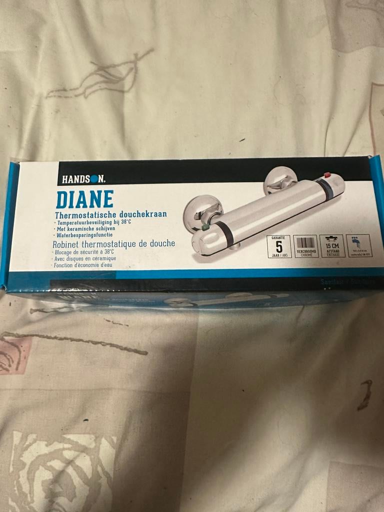 thermostatische douche kraan NIEUW, Doe-het-zelf en Bouw, Ophalen, Zo goed als nieuw, Douche