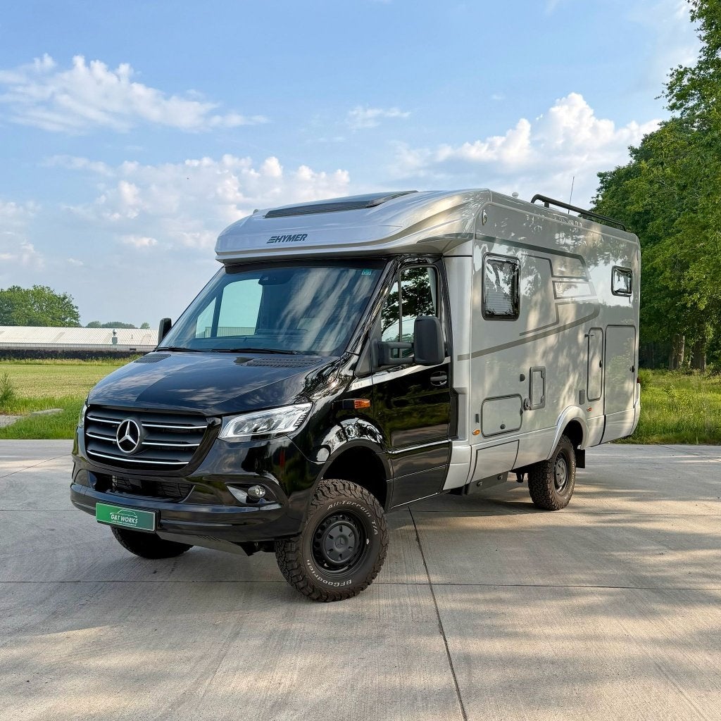 Sprinter 4x4 mobilehome Hymer nieuwstaat, Entreprise, Onduleur, Diesel, Automatique
