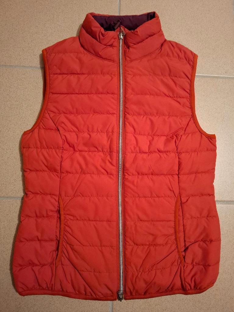 STREET ONE bodywarmer down jacket rood T 36, Street One, Ophalen of Verzenden, Zo goed als nieuw, Maat 36 (S)