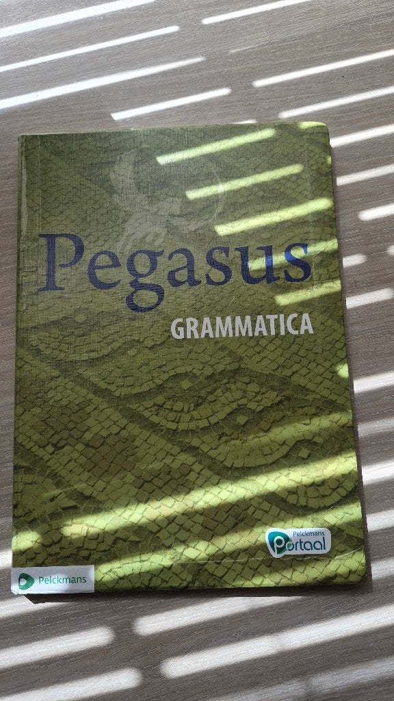 Pegasus Grammatica Latijn Boek, Boeken, Schoolboeken, Ophalen of Verzenden, Zo goed als nieuw, Pelckmans, Latijn
