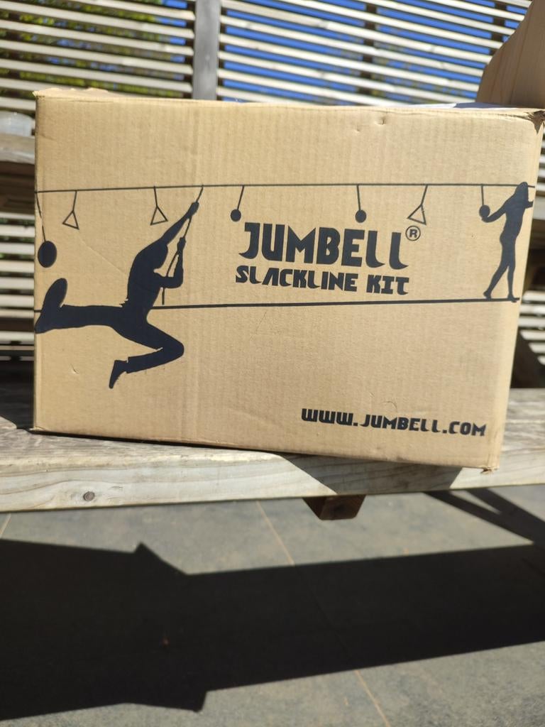 Kit de slackline Jumbell, Enlèvement