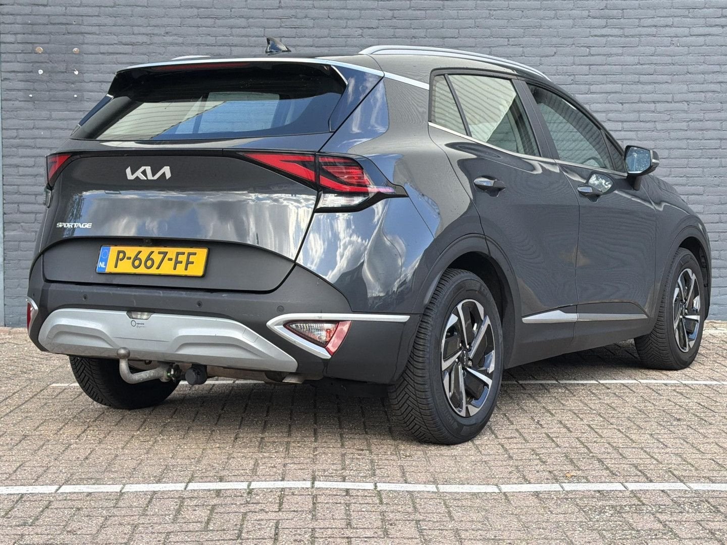 Kia Sportage 1.6 T-GDi MHEV DynamicLine | € 13.200,- NETTO!, Argent ou Gris, Achat, Entreprise, Boîte manuelle