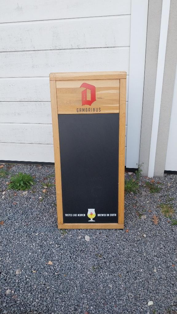 duvel stoepbord, Verzamelen, Biermerken, Ophalen, Zo goed als nieuw, Reclamebord, Plaat of Schild, Duvel