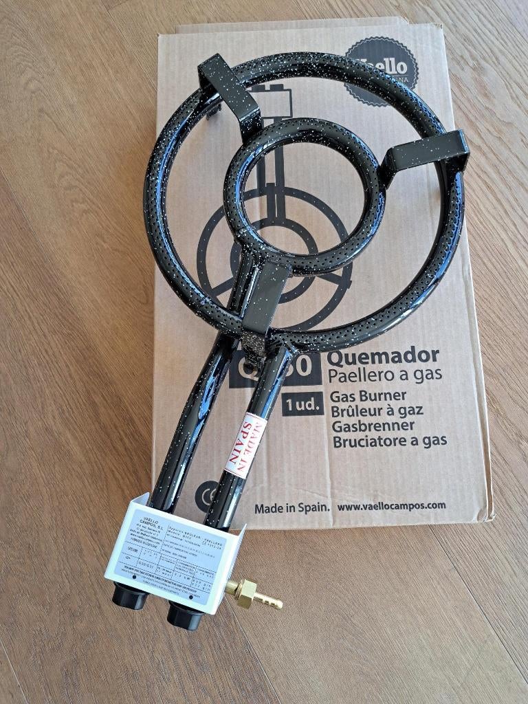 Gasbrander voor paella 35 cm diameter NIEUW in doos, Enlèvement, Neuf