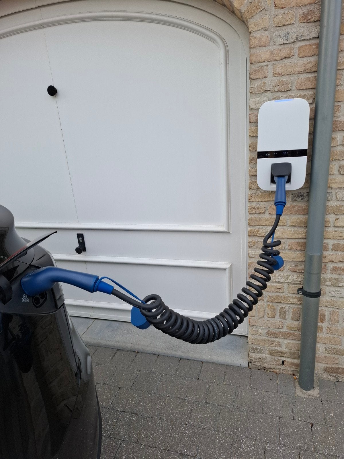 laadkabel spiraal 5 meter 22kw of, Autos : Divers, Bornes de recharge, Enlèvement, Comme neuf, Câble de charge