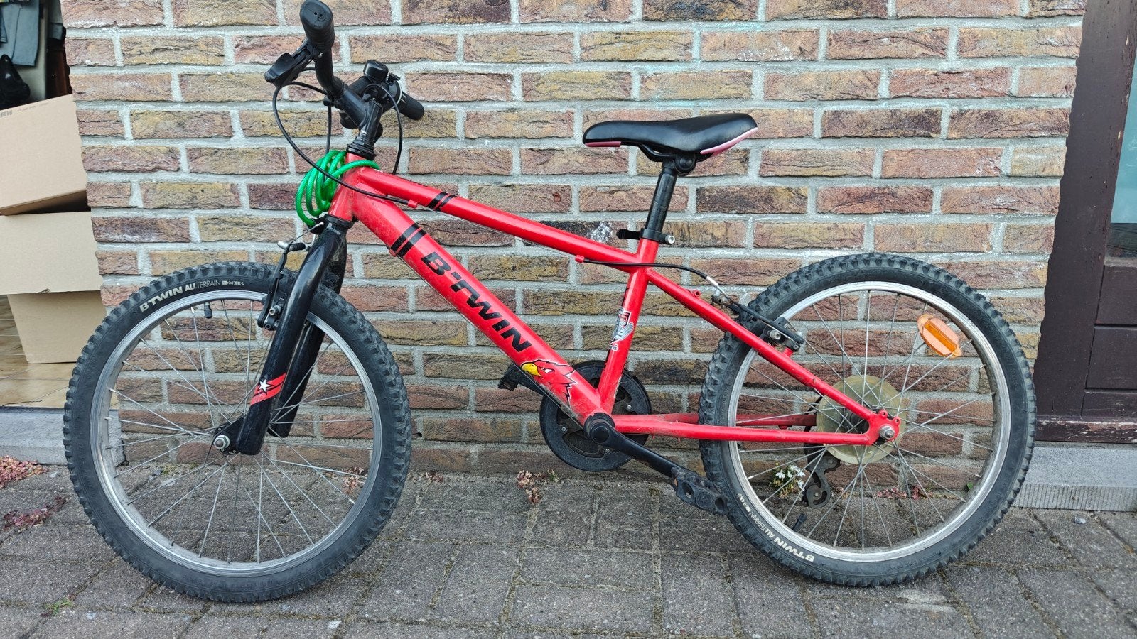 kinderfiets mtb 20 inch btwin, Fietsen en Brommers, Ophalen