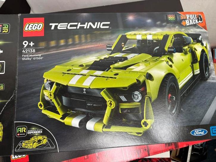Lego technic ford mustang, Ophalen, Zo goed als nieuw, Complete set, Lego