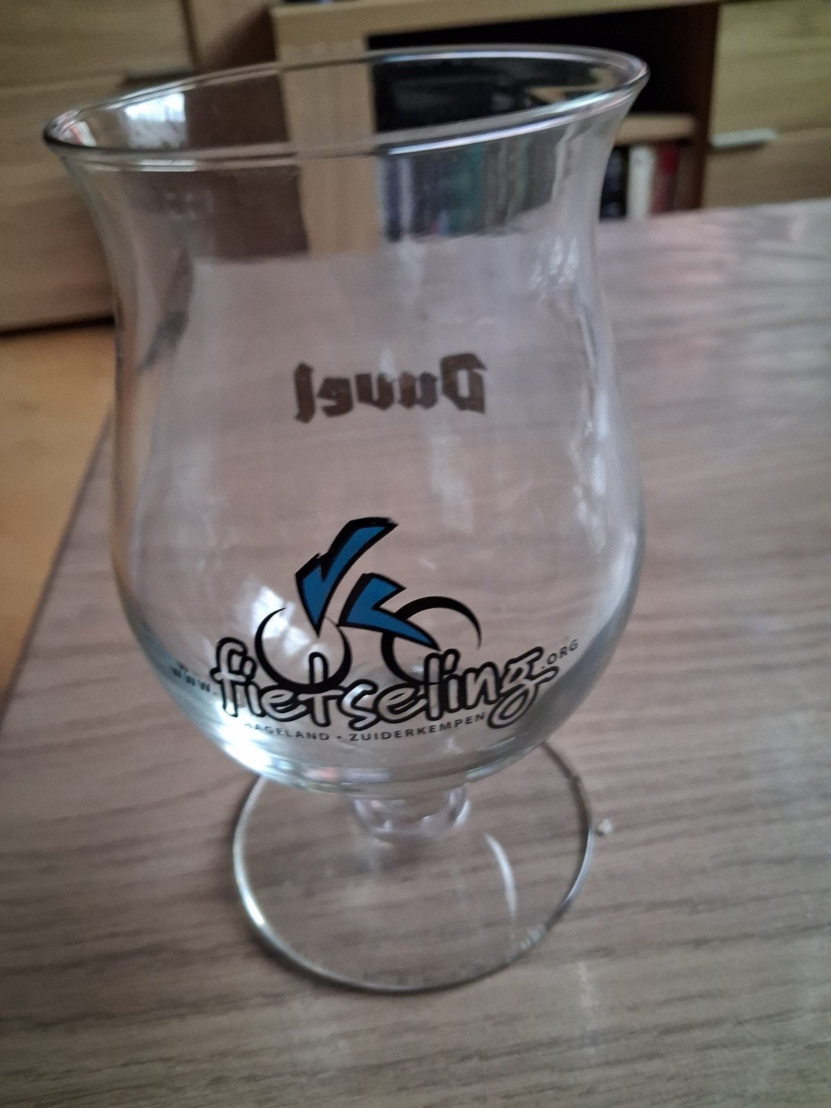 Duvel glas Fietseling, Ophalen of Verzenden, Nieuw, Glas of Glazen, Duvel