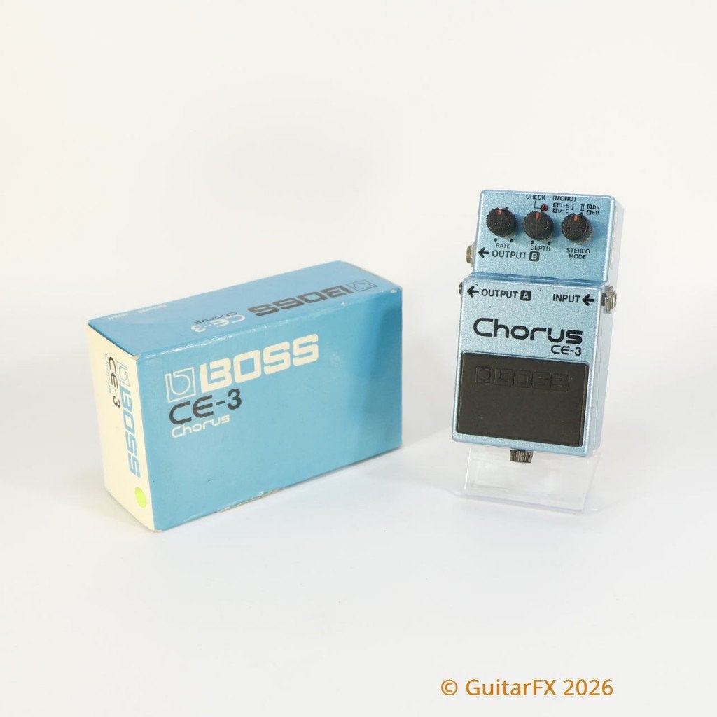 Boss CE-3 Chorus modded naar een CE-2 Stereo Chorus (s/n 248, Muziek en Instrumenten, Ophalen of Verzenden, Gebruikt, Chorus