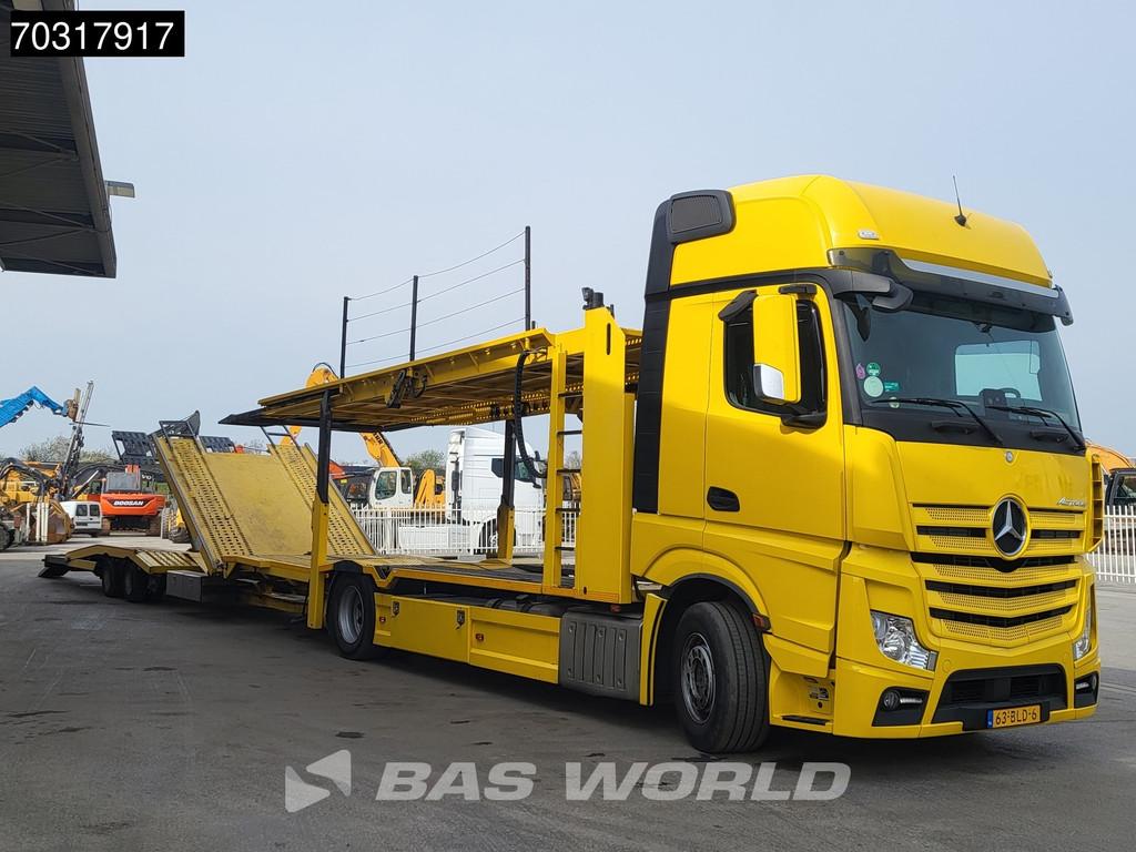 Mercedes Actros 1845 4X2 NL-Combi Car transporter GS Meppel, Achat, Euro 6, Entreprise, Autres couleurs