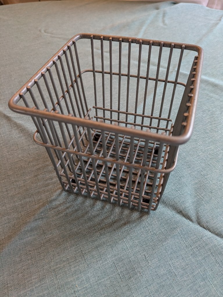 Panier ustensiles cuisine, Pot de stockage, Enlèvement, Métal