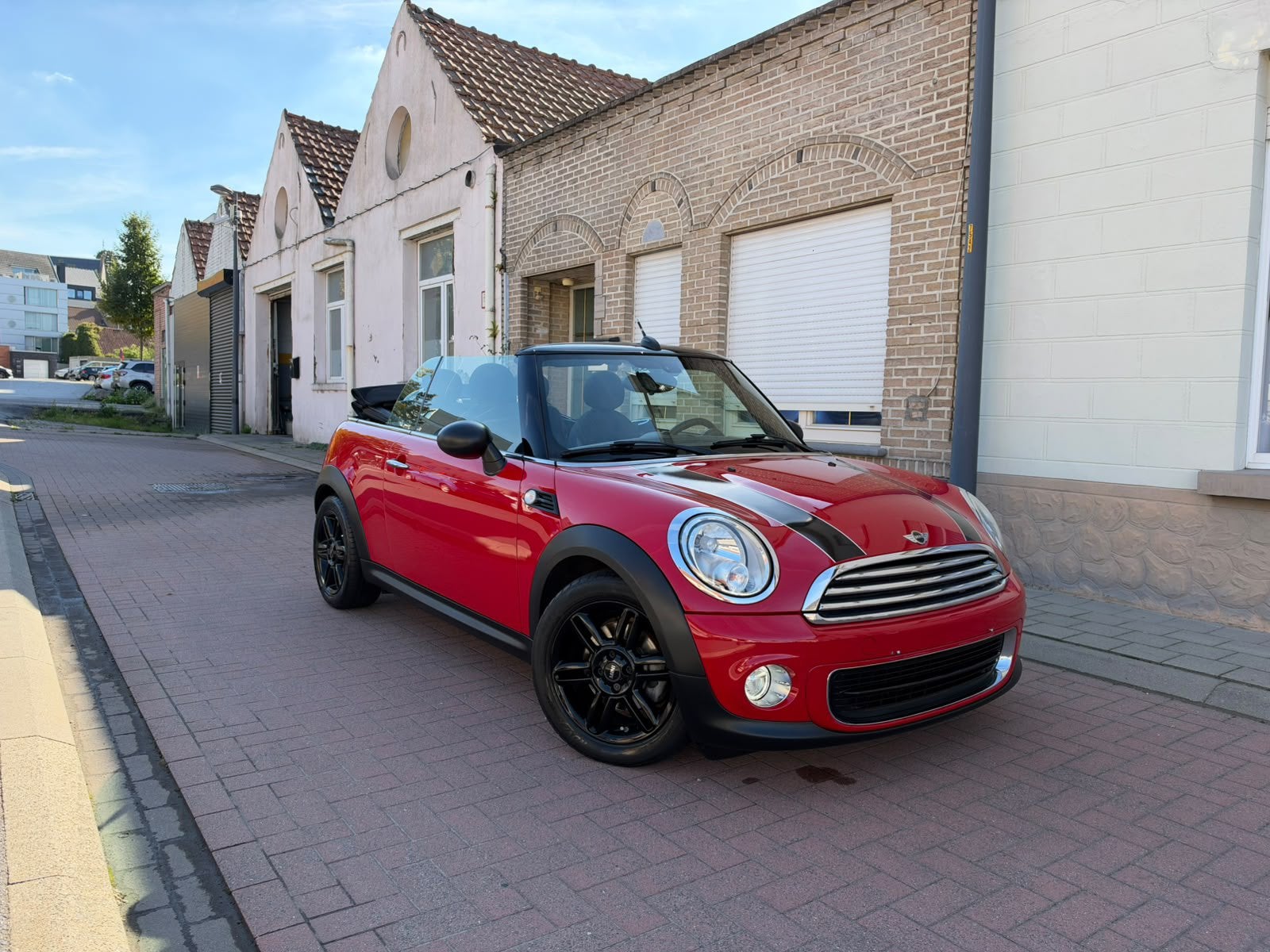 Mini Cooper Cabrio 1.6i essence/2016/116000.km/ Garantie, Autos, Rouge, Achat, Euro 6, Entreprise