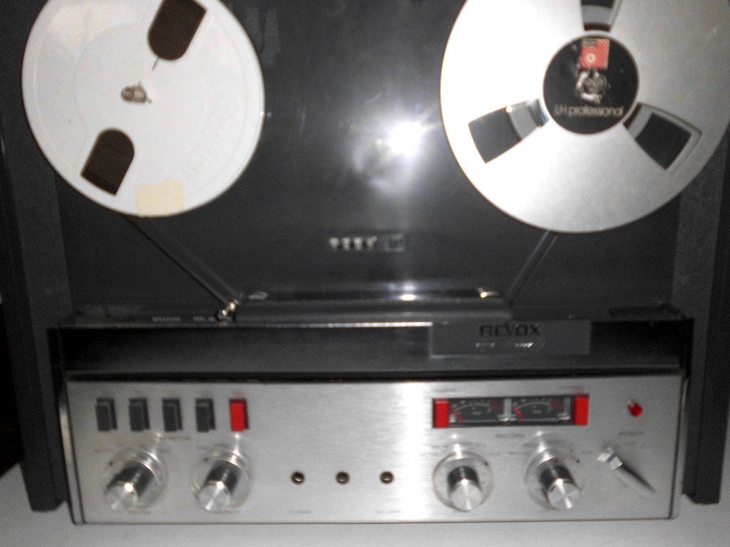 revox a77  met ingebouwde ls 2SPOREN, Audio, Tv en Foto, Bandrecorder, Ophalen, Bandrecorder