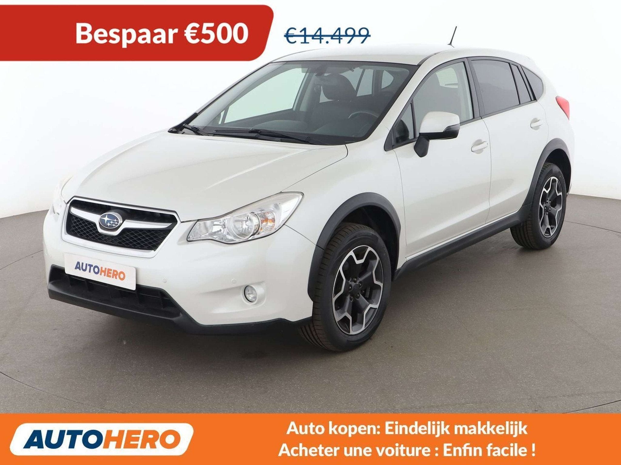Subaru XV 1.6 Comfort (année de construction 2015), Autos, Subaru, Cuir, Euro 5, Noir, 5 places