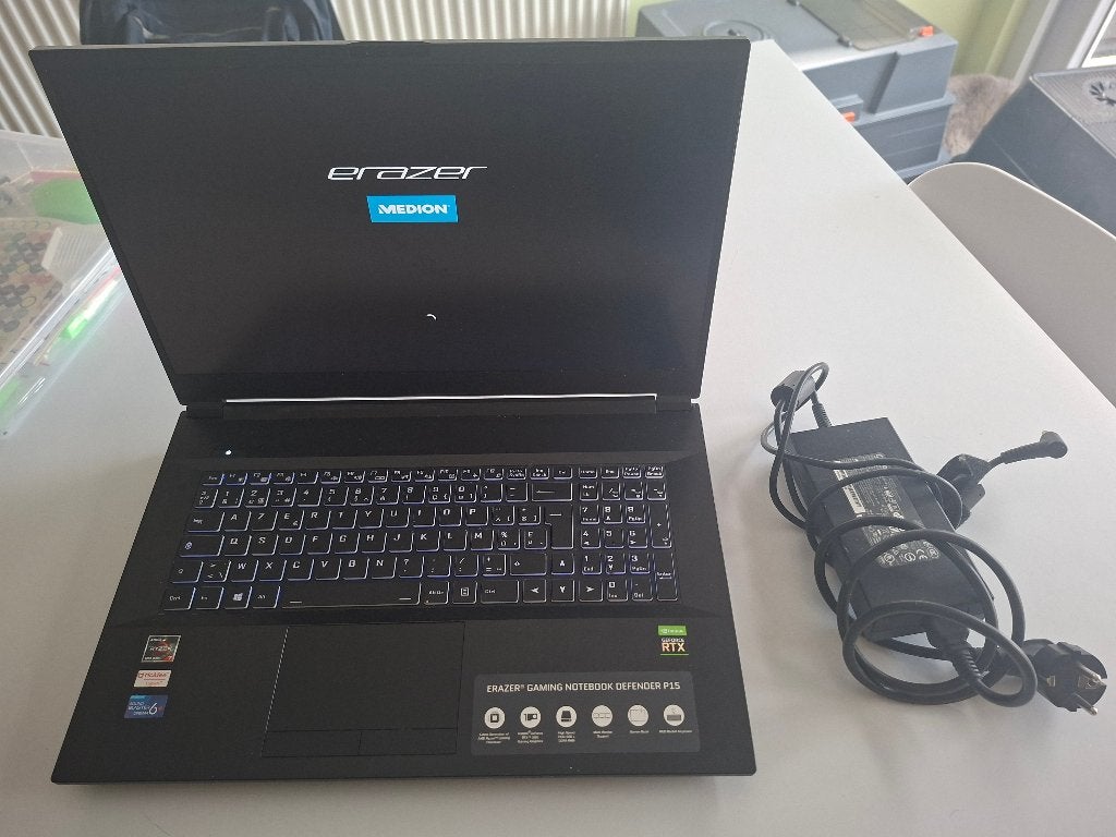 Gaming laptop, Computers en Software, Ophalen, Gebruikt, Met videokaart, Medion