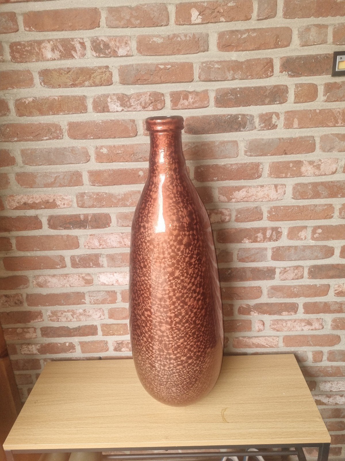 grote moderne vaas, Ophalen