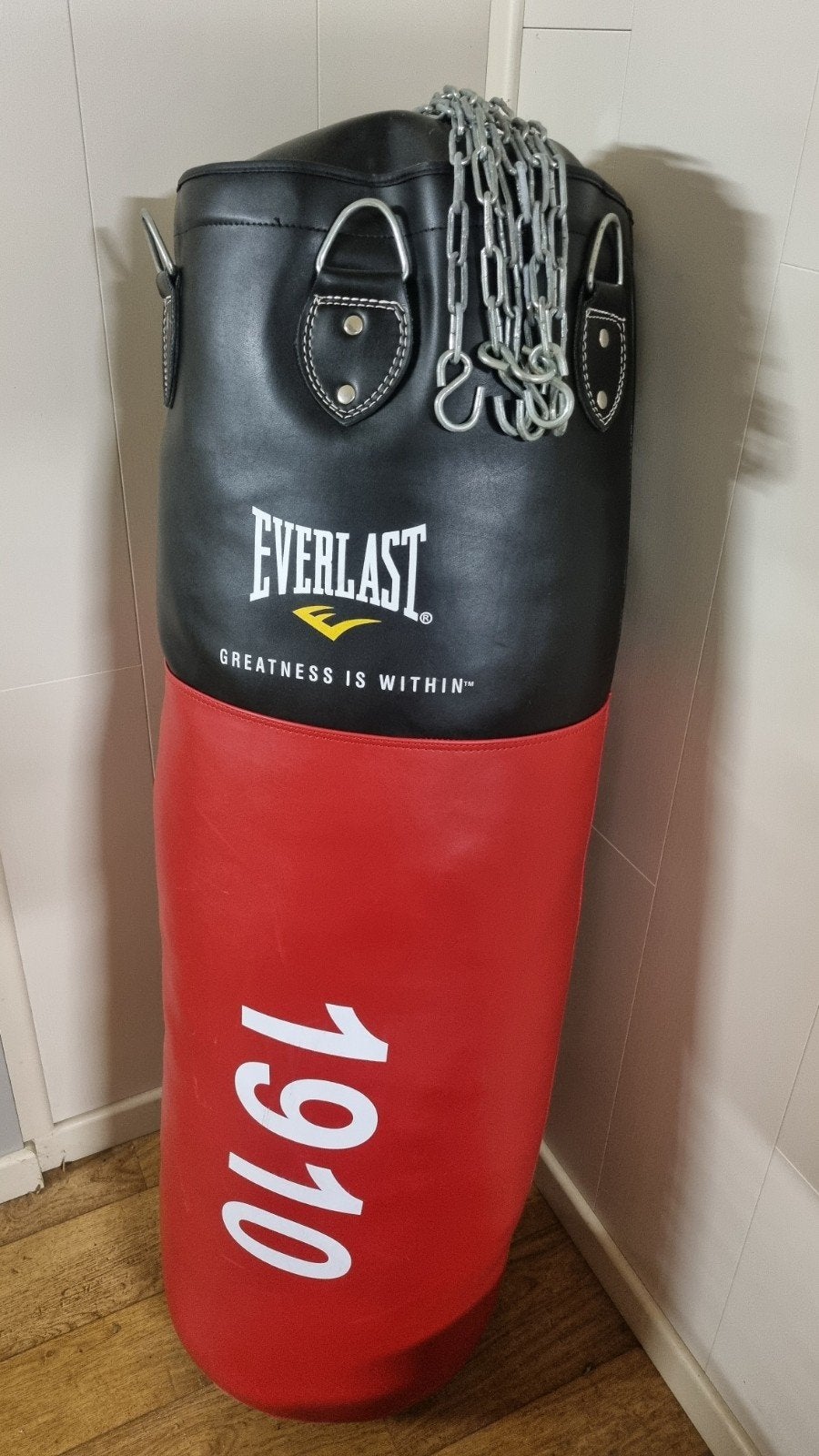 Bokszak Everlast 1910, Sport en Fitness, Ophalen, Zo goed als nieuw, Vechtsportmaterialen