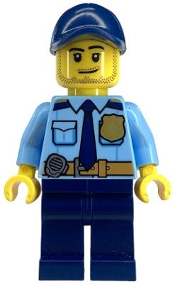 LEGO City cty1334 Police - City Shirt with Dark Blue Tie, City, Lego, Nieuw, Ophalen of Verzenden