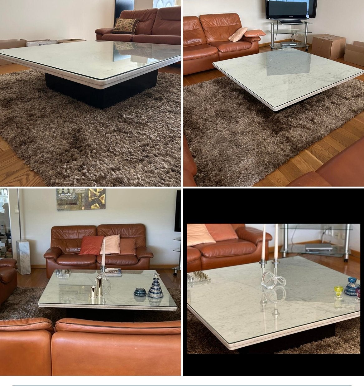 marmeren woonkamertafel, Huis en Inrichting, Ophalen