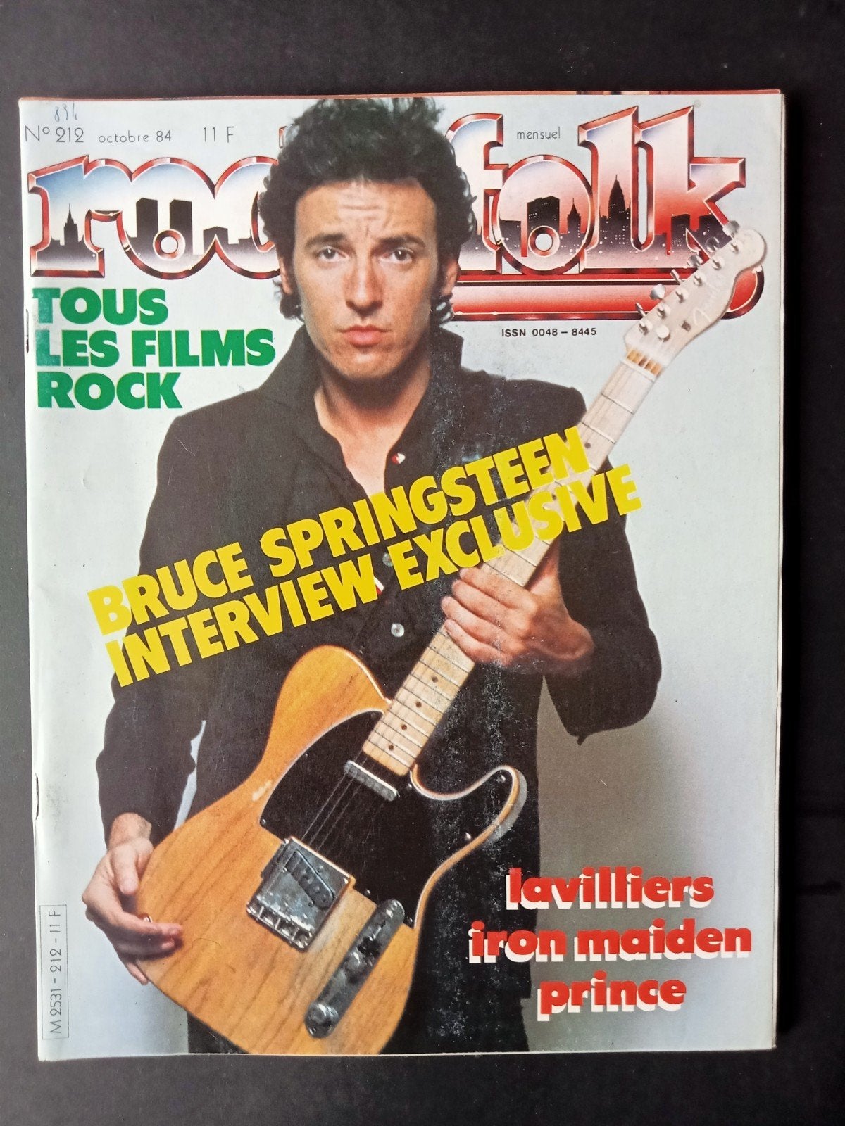 Bruce Springsteen, magazine French 1984, Enlèvement ou Envoi