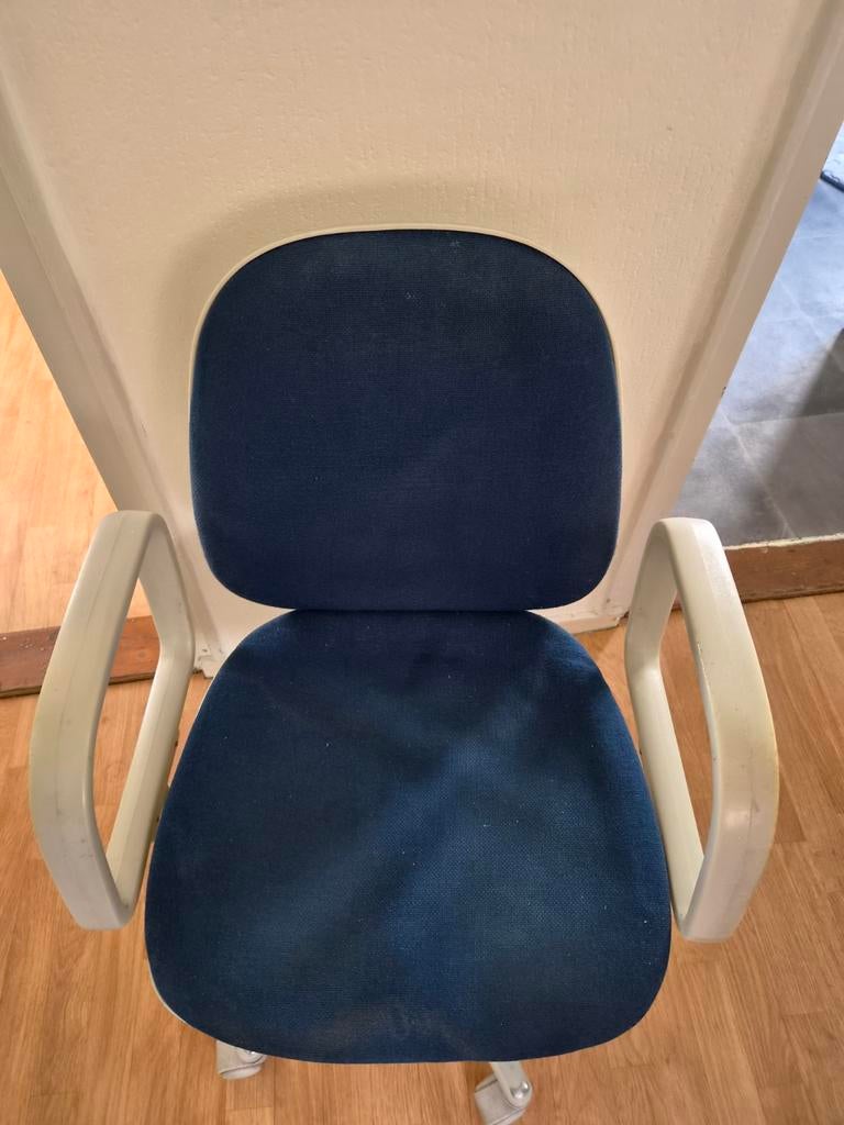 Bureaustoel, Ophalen, Blauw, Bureaustoel