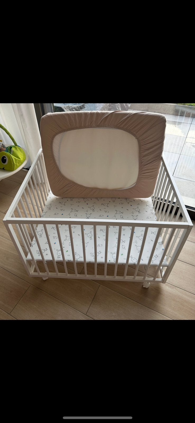 Babypark / Babybox 100 x 75 cm – incl. matras en beschermer, Kinderen en Baby's, Ophalen, Zo goed als nieuw