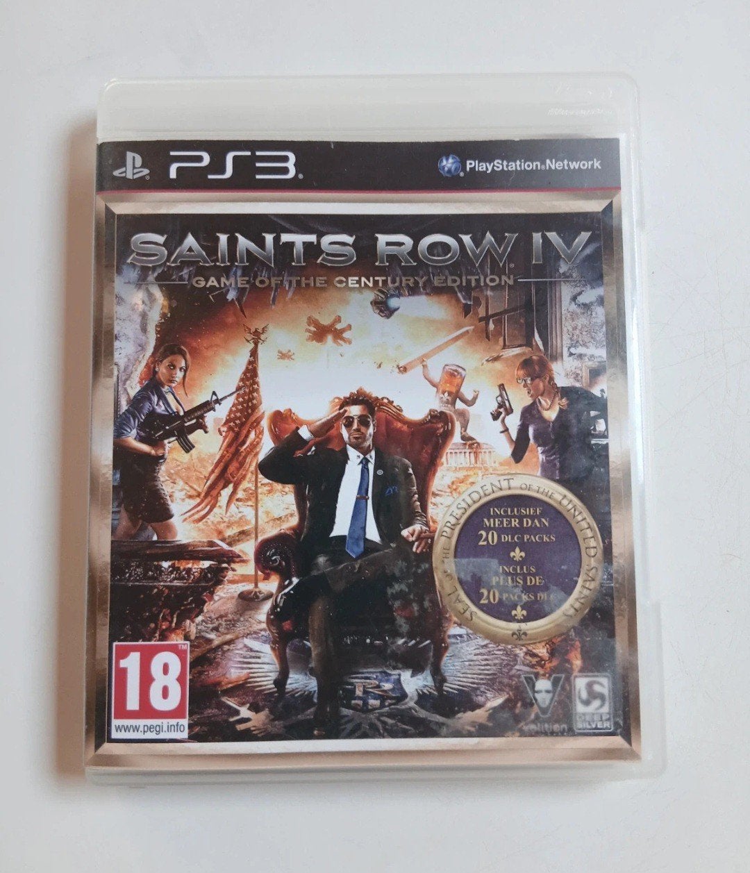 Saints Row 4 (editie van de game van de eeuw) /PS3, Games en Spelcomputers, Games | Sony PlayStation 3, Ophalen of Verzenden