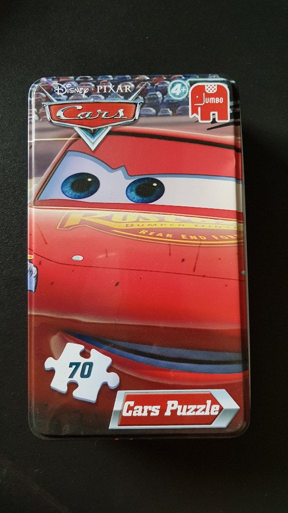 Puzzel cars 70 stuks, Kinderen en Baby's, Ophalen, Meer dan 50 stukjes, Gebruikt, 4 tot 6 jaar