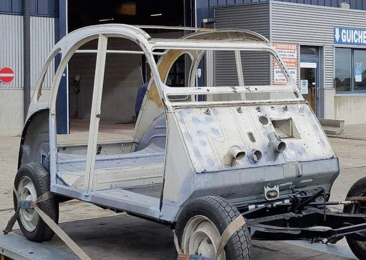 2cv Azam6 belge, Auto's, Citroën, Particulier, 2CV, Benzine, Ophalen