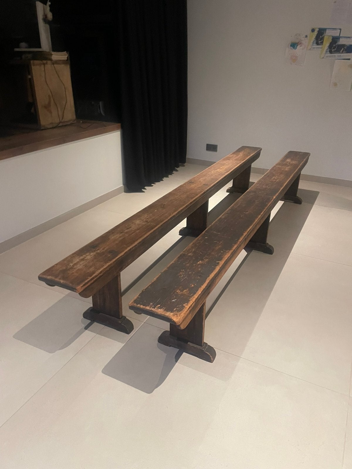 Zeer mooie houten banken., Ophalen