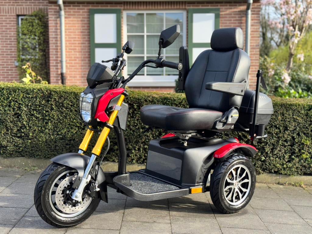 Voiturette électrique SHOPRIDER LUX état super Scootmobiel, Enlèvement ou Envoi, Pliant, Comme neuf, Fauteuil roulant électrique