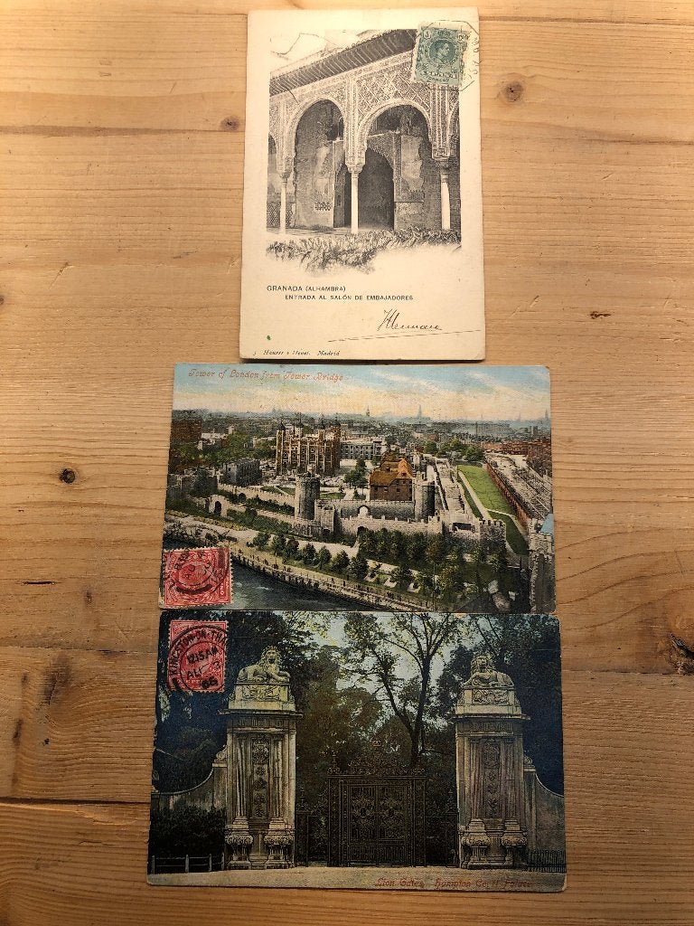 Oude postkaarten buitenland, Verzamelen, Postkaarten | Buitenland, Ophalen of Verzenden, Voor 1920