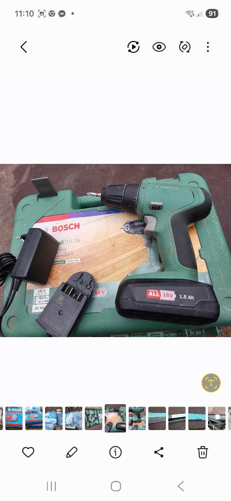 Schroef machine, Ophalen