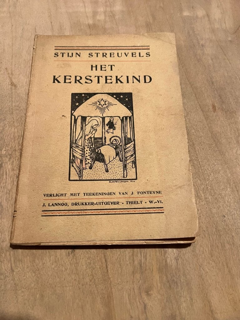 Het kerstekind - Stijn Streuvels *Verlicht met teekeningen v, Stijn Streuvels, Enlèvement ou Envoi, Fiction général, Utilisé