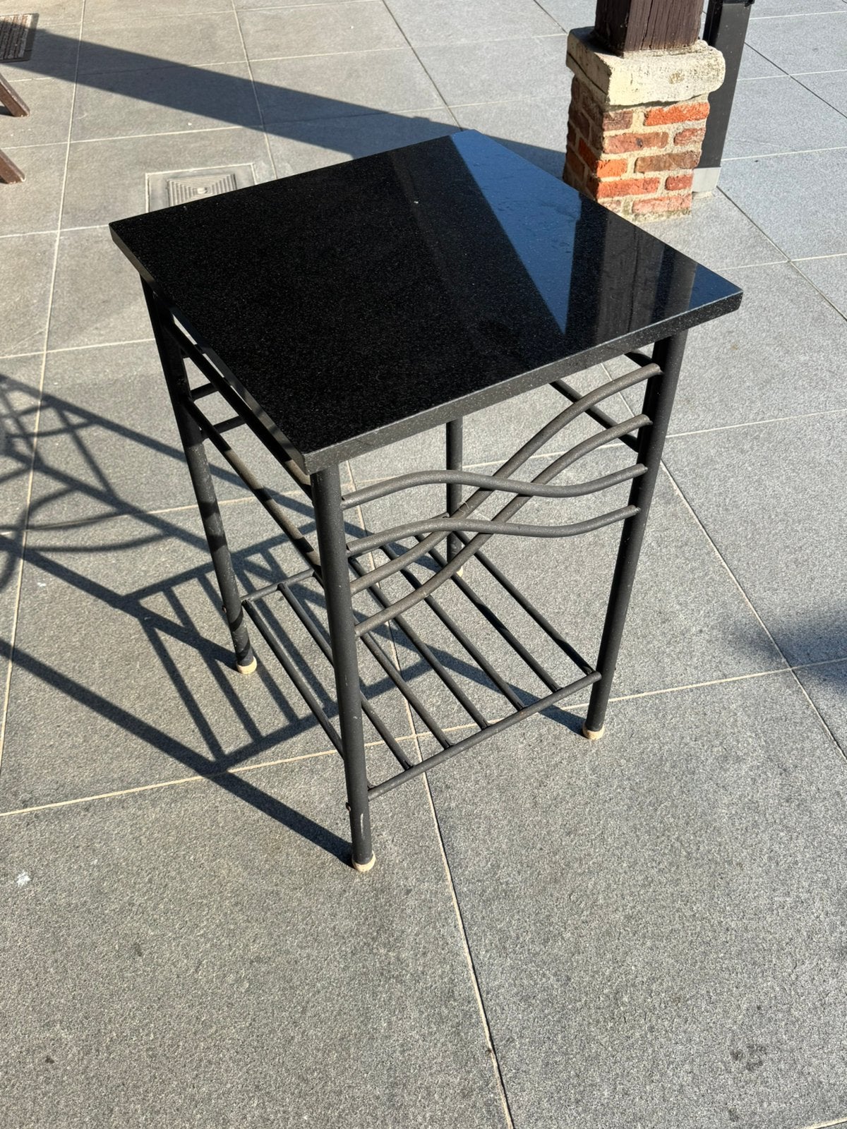 Marmer bijzettafel, Enlèvement, Comme neuf