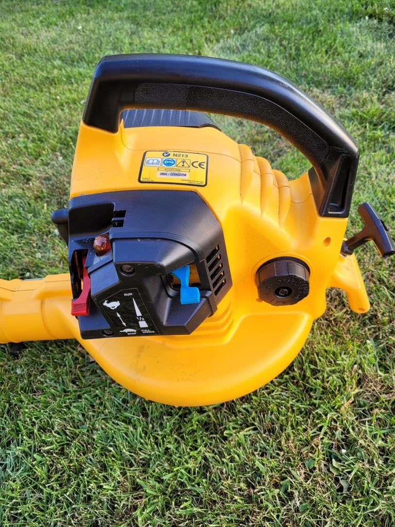 Bladblazer benzine, Ophalen, Benzine