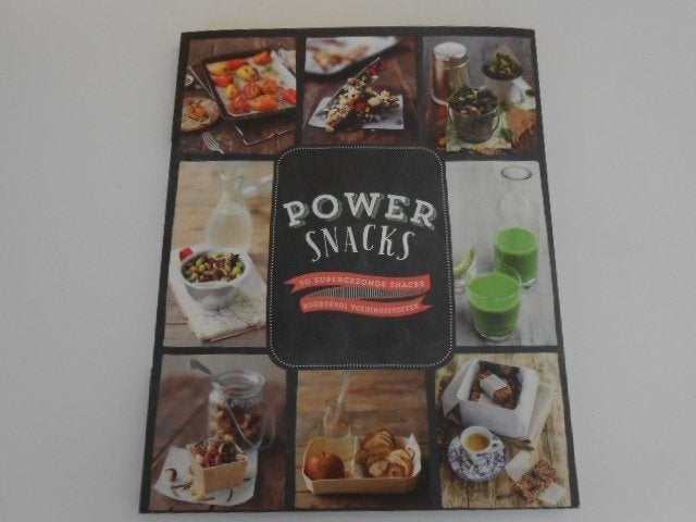 kookboek "powersnacks" zo goed als nieuw, Boeken, Gezondheid, Dieet en Voeding, Ophalen of Verzenden, Zo goed als nieuw, Gezondheid en Conditie