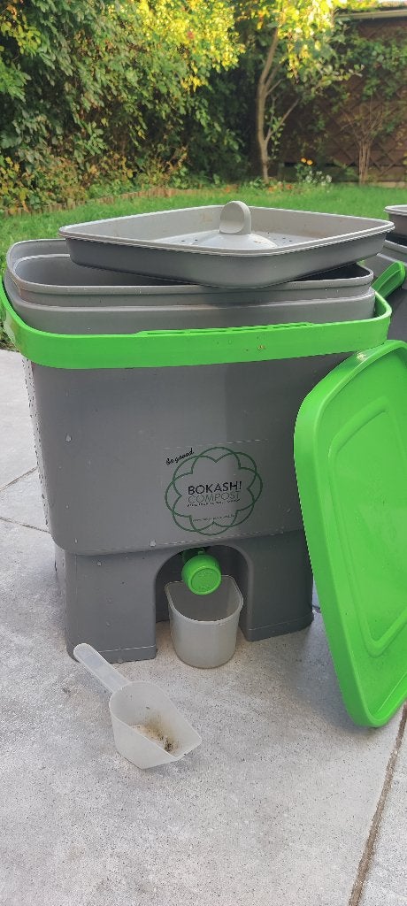2 bacs de bokashi avec accessoires pour compost intérieur, Enlèvement, Compost