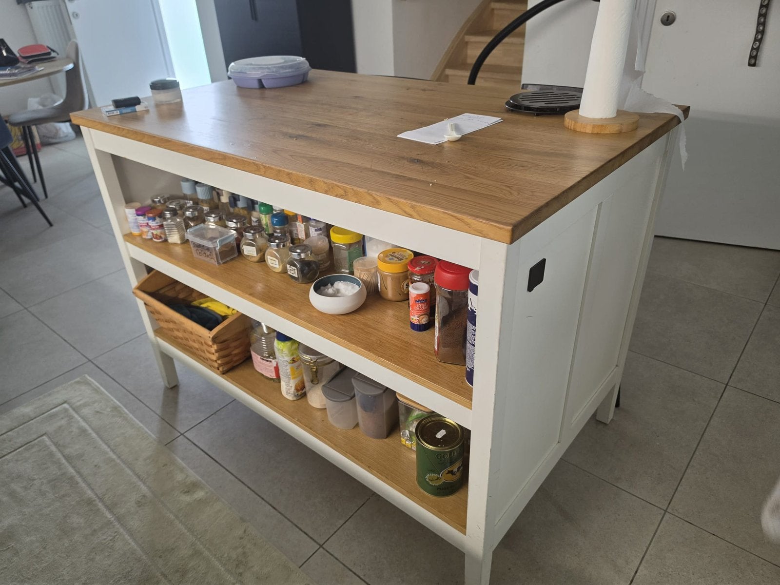 keuken eiland, keuken tafel., Ophalen, Zo goed als nieuw
