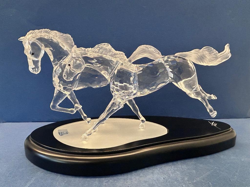 Swarovski Gelimiteerde Editie 2001, Wilde Paarden, Verzamelen, Swarovski, Ophalen of Verzenden, Nieuw, Figuurtje