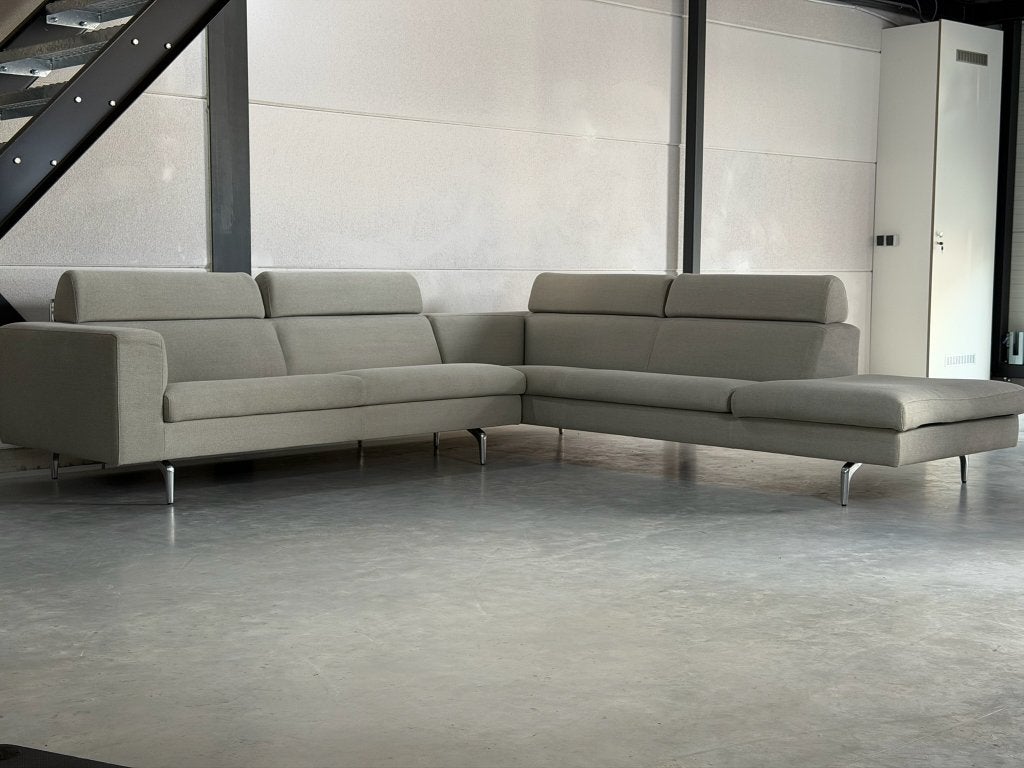 Leolux Horatio hoekbank - De Ploeg - zeer goede staat, Ophalen, 250 tot 300 cm, Kunststof, Hoekbank