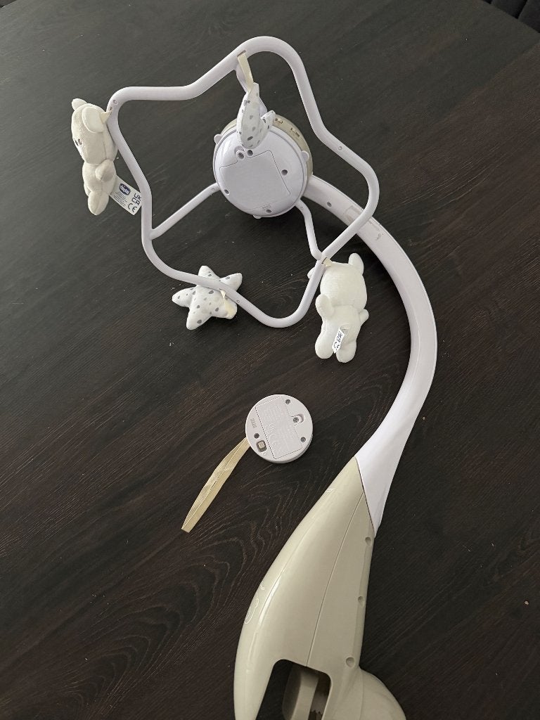 Baby muziekmobiel chicco, Enlèvement, Utilisé