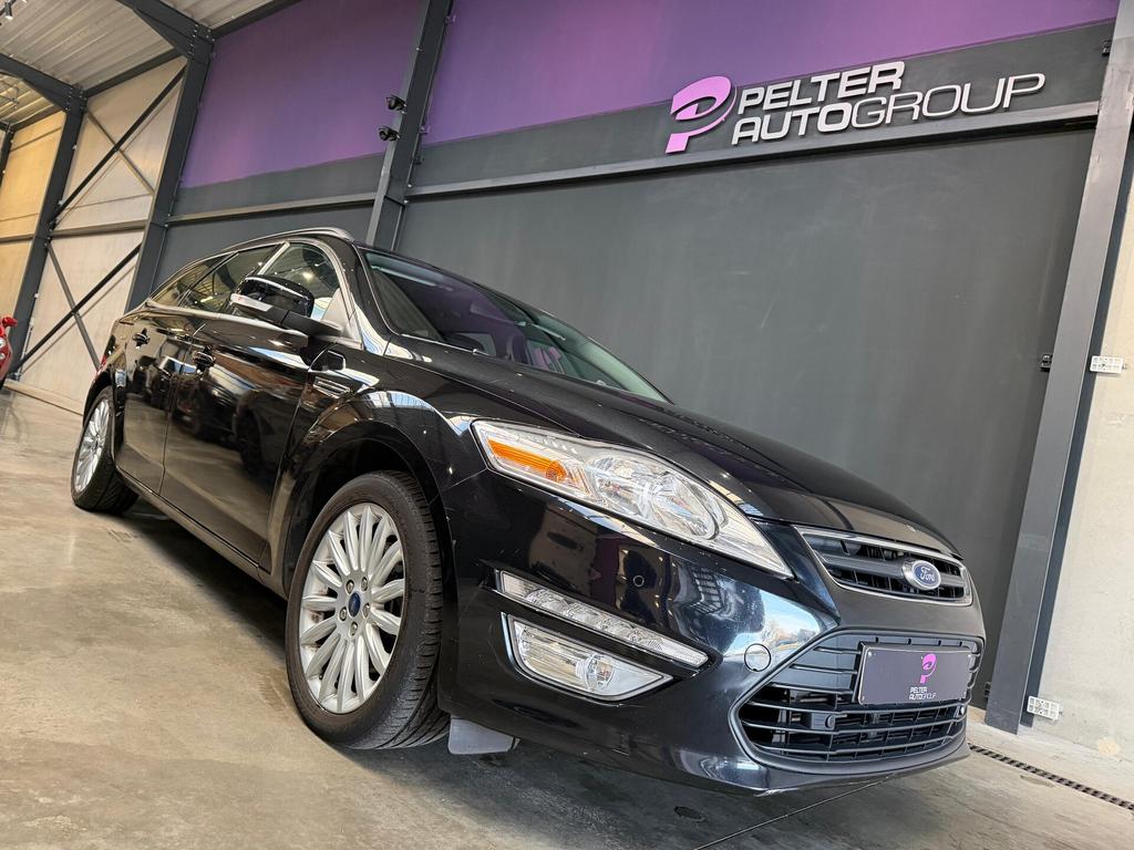 Ford Mondeo Break 2.0 TDci topstaat gekeurd vr. verkoop, Auto's, Ford, Euro 5, Zwart, 4 cilinders, Mondeo