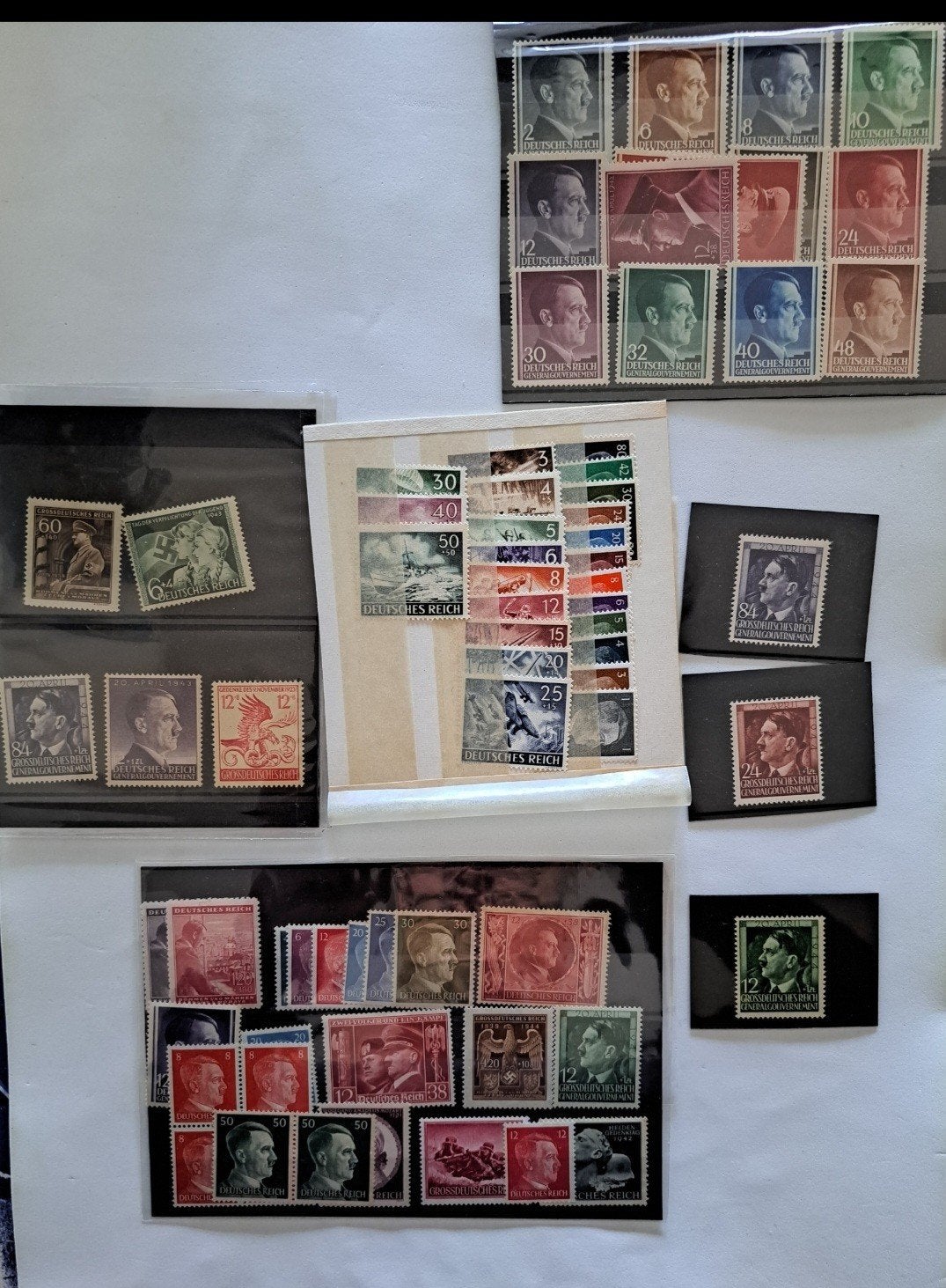Timbres de l'Allemagne, Enlèvement ou Envoi