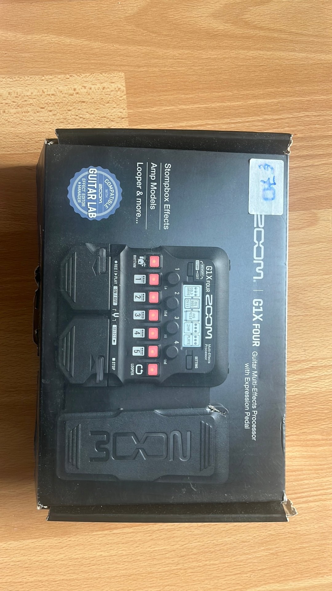 Zoom g1x four, Muziek en Instrumenten, Verzenden, Zo goed als nieuw