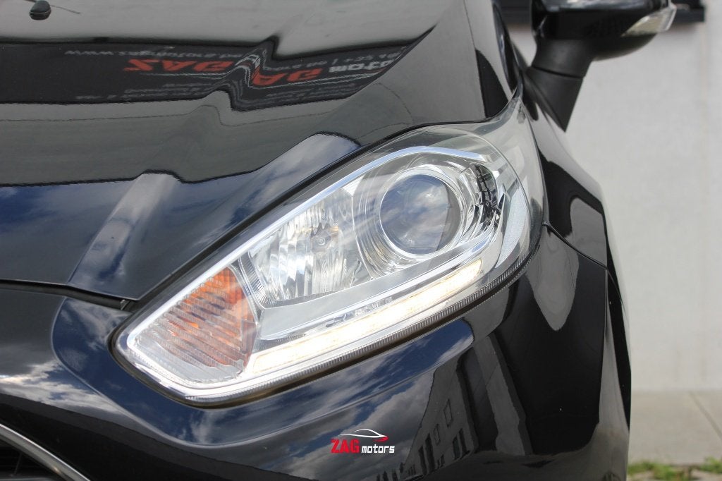 Ford Fiesta 1.0 Titanium | 62.000km | PDC | Airco | 1e Eig., Auto's, Ford, Voorwielaandrijving, Stof, Zwart, Zwart